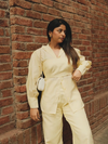 Yellow 3 Piece Co-ord Set image 2