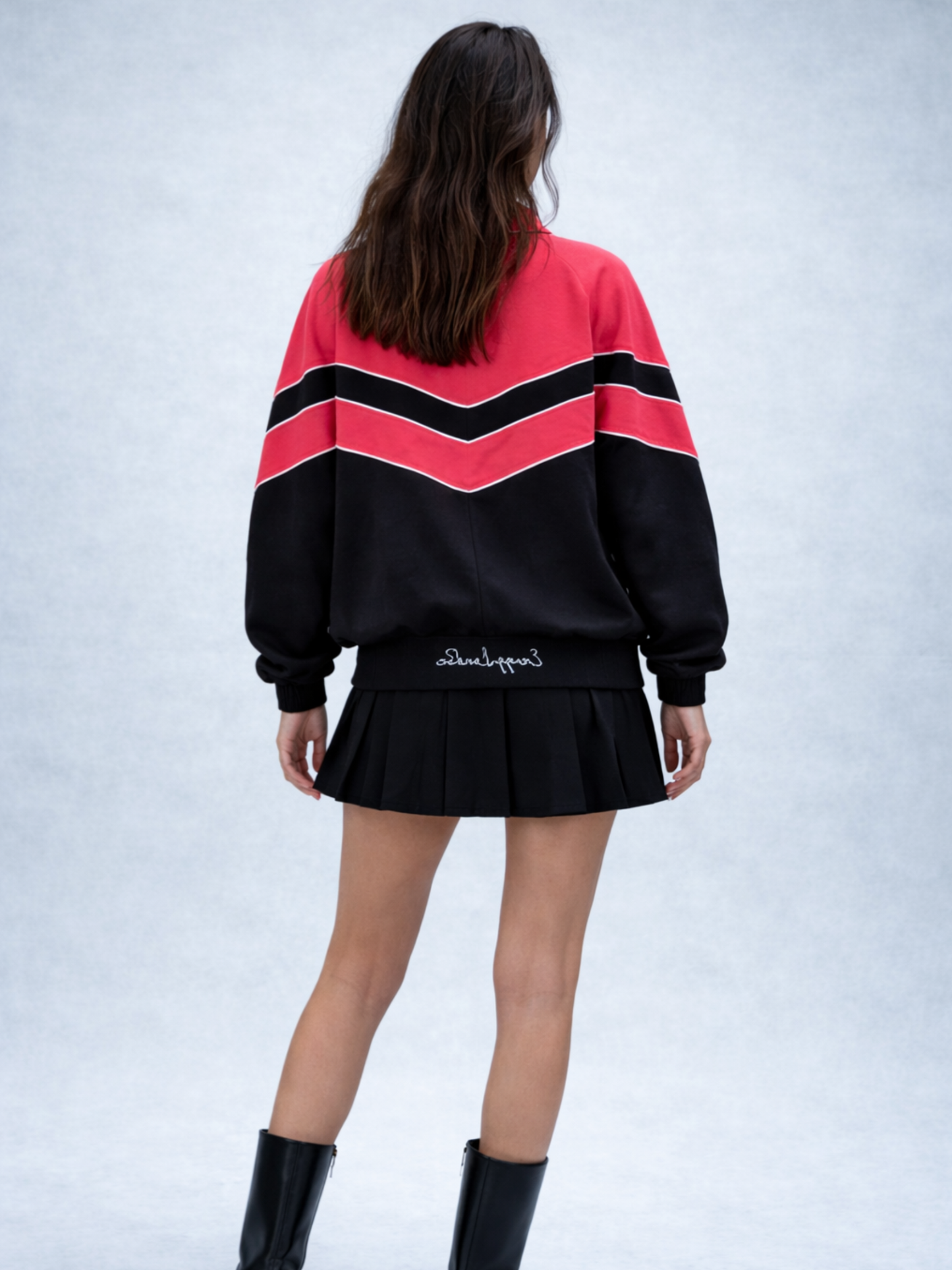 Black & Pink Reversible Jacket