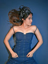 Denim Corset & Wide Leg Trousers Coord Set image 4