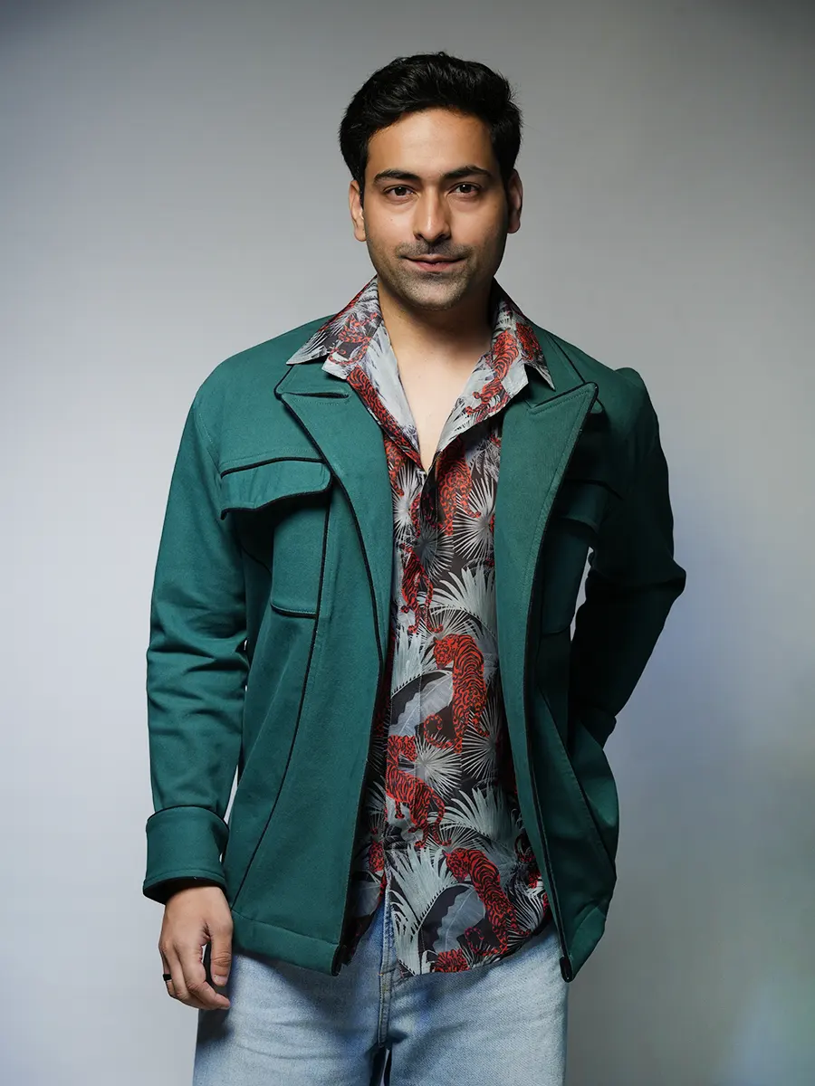 Green Denim Jacket image 3