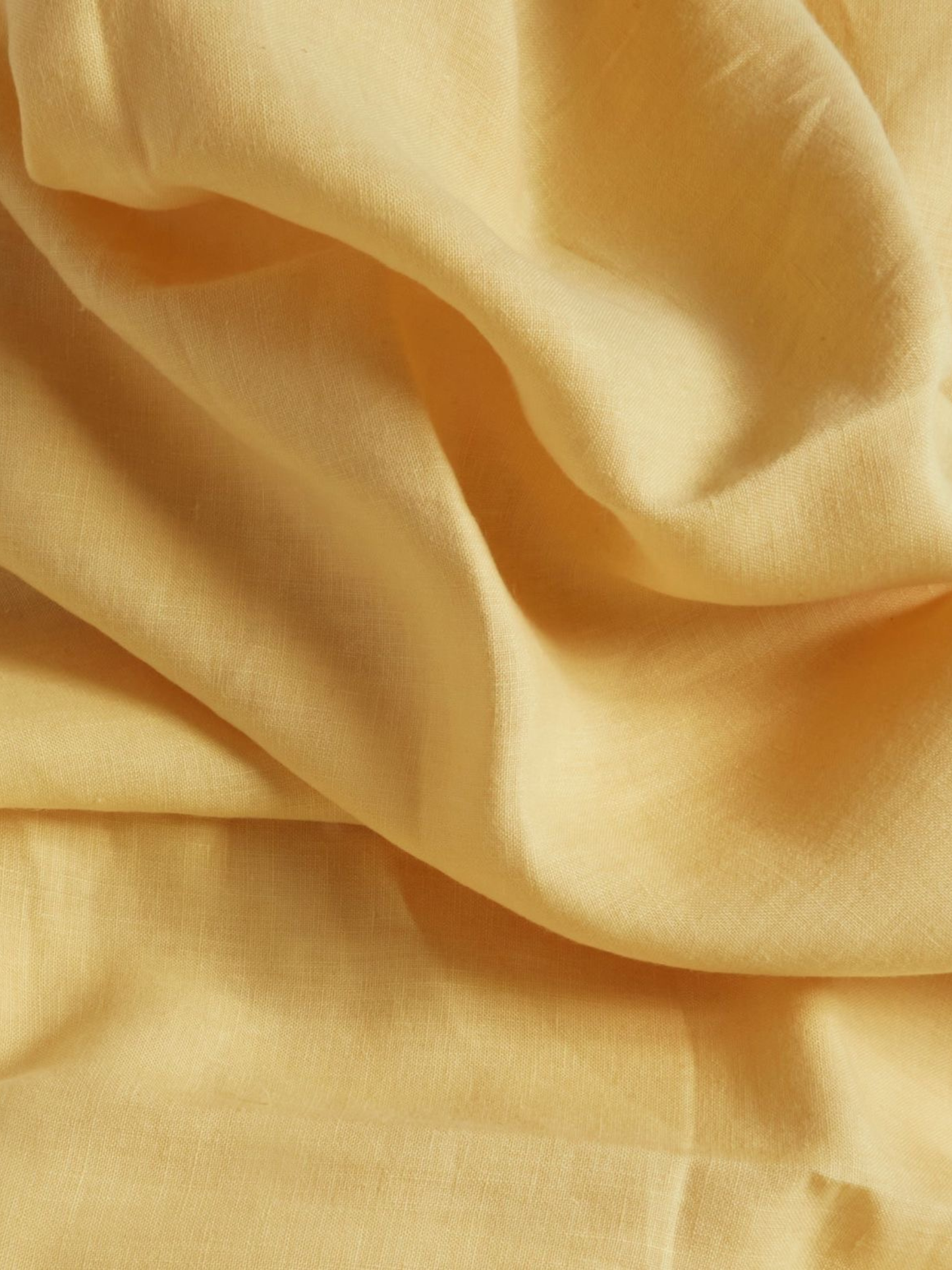 Summer linen Shirt - Butter Yellow