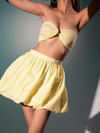 Yellow Bubble Skirt image 2