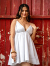 White Flared Dress image 1