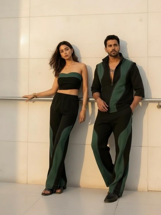 Couple Casual Co-Ord Set (Women & Men)