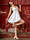 White Flared Dress image 4