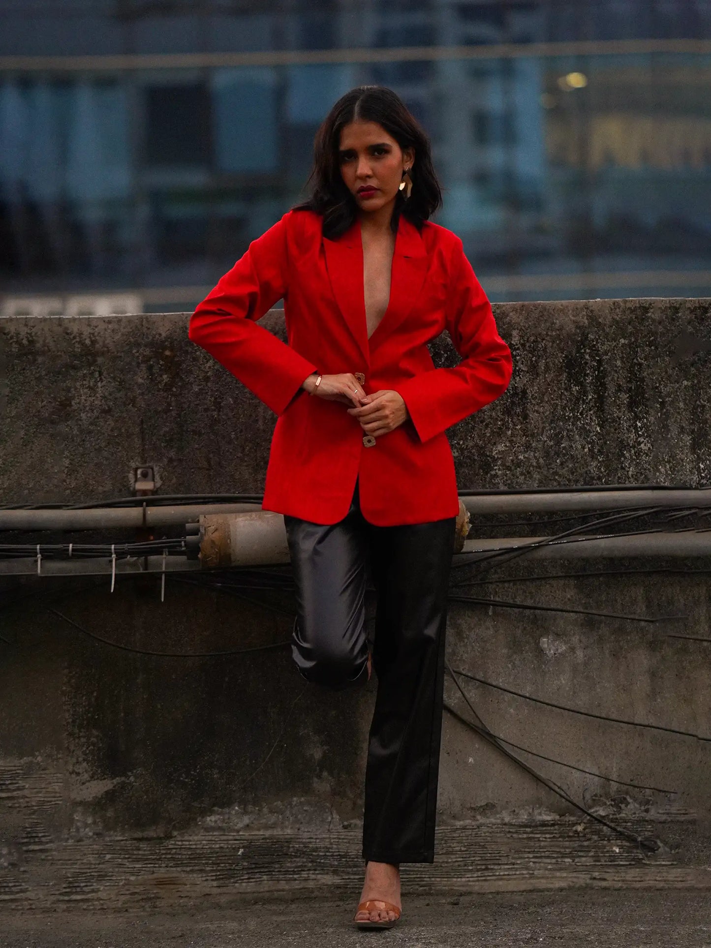 Red Semi Formal Blazer image 6