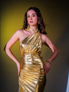 Golden Metallic Gown image 2