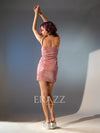 Lavender Sequin Mini Dress image 1