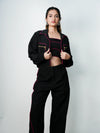 Black & Pink Statement Co-ord Set image 3