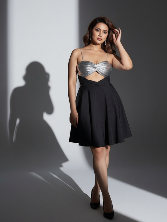 Twisted Party Mini Dress