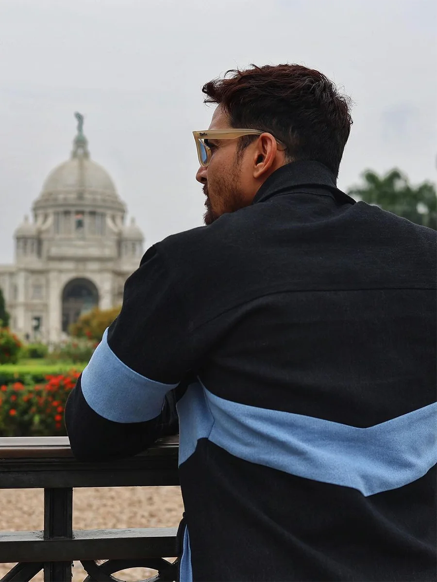 Dual Shade Denim Jacket image 5