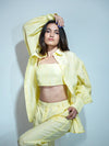 Yellow 3 Piece Co-ord Set image 5
