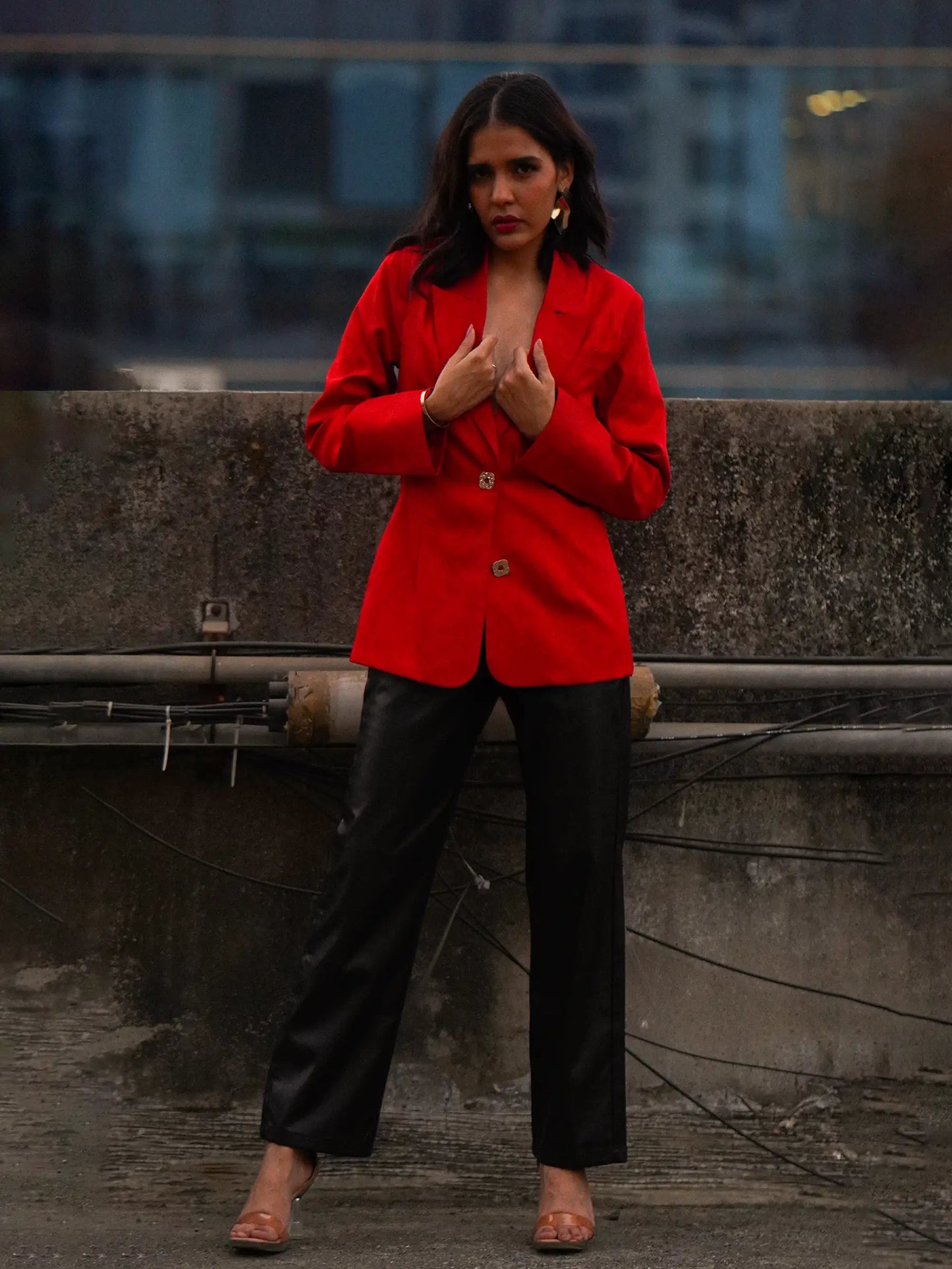 Red Semi Formal Blazer image 7