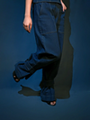Chic Denim Waistcoat & Wide-Leg Trouser Coord Set image 11