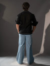 Black Shirt with Thread Detail image 3