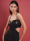 Bold Part Mini Dress with Side Cutout image 5