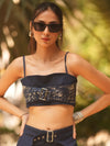 Edgy Denim Coord with Sculpted Fit & Power Belts image 5