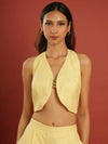 Yellow Waistcoat & Trouser Coord Set image 6
