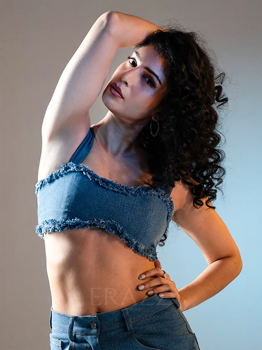 Denim Tube Top image 1