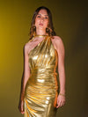 Golden Metallic Gown image 4