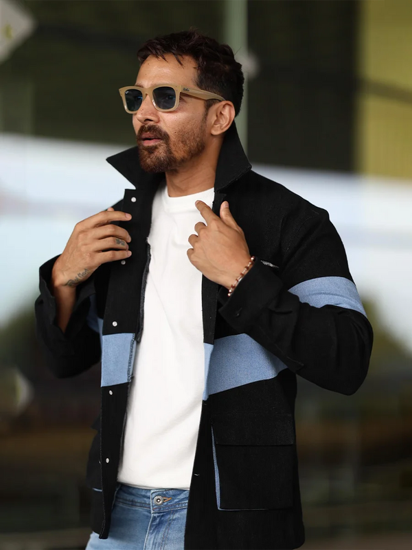 Dual Shade Denim Jacket