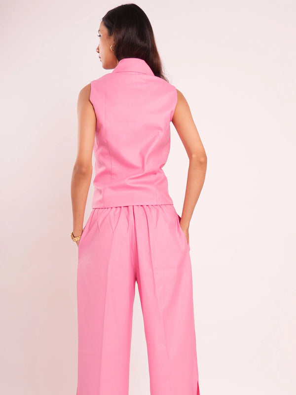 Contemporary Summer Blazer 3Pcs Coord Set