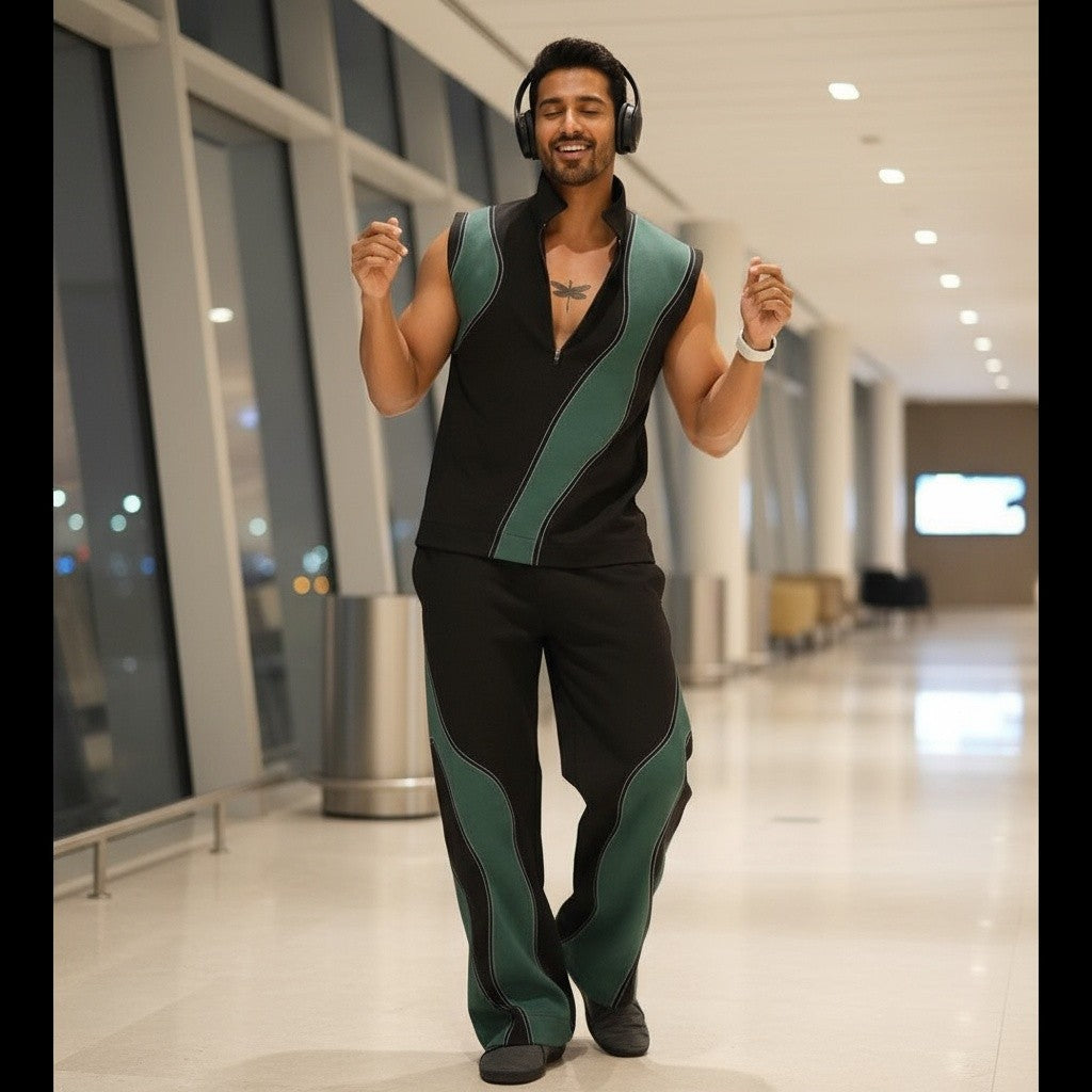 Black Statement Co Ord Set