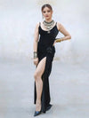 Black Velvet Gown image 0