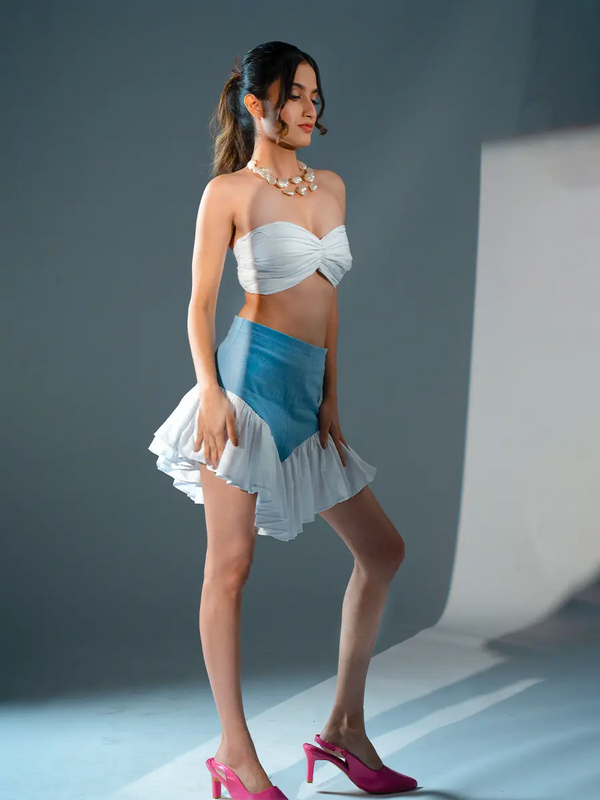 Mini Skirt and Top Set