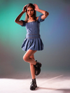 Fitted Denim Dress image 0