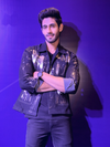 Metallic Black Denim Jacket image 2