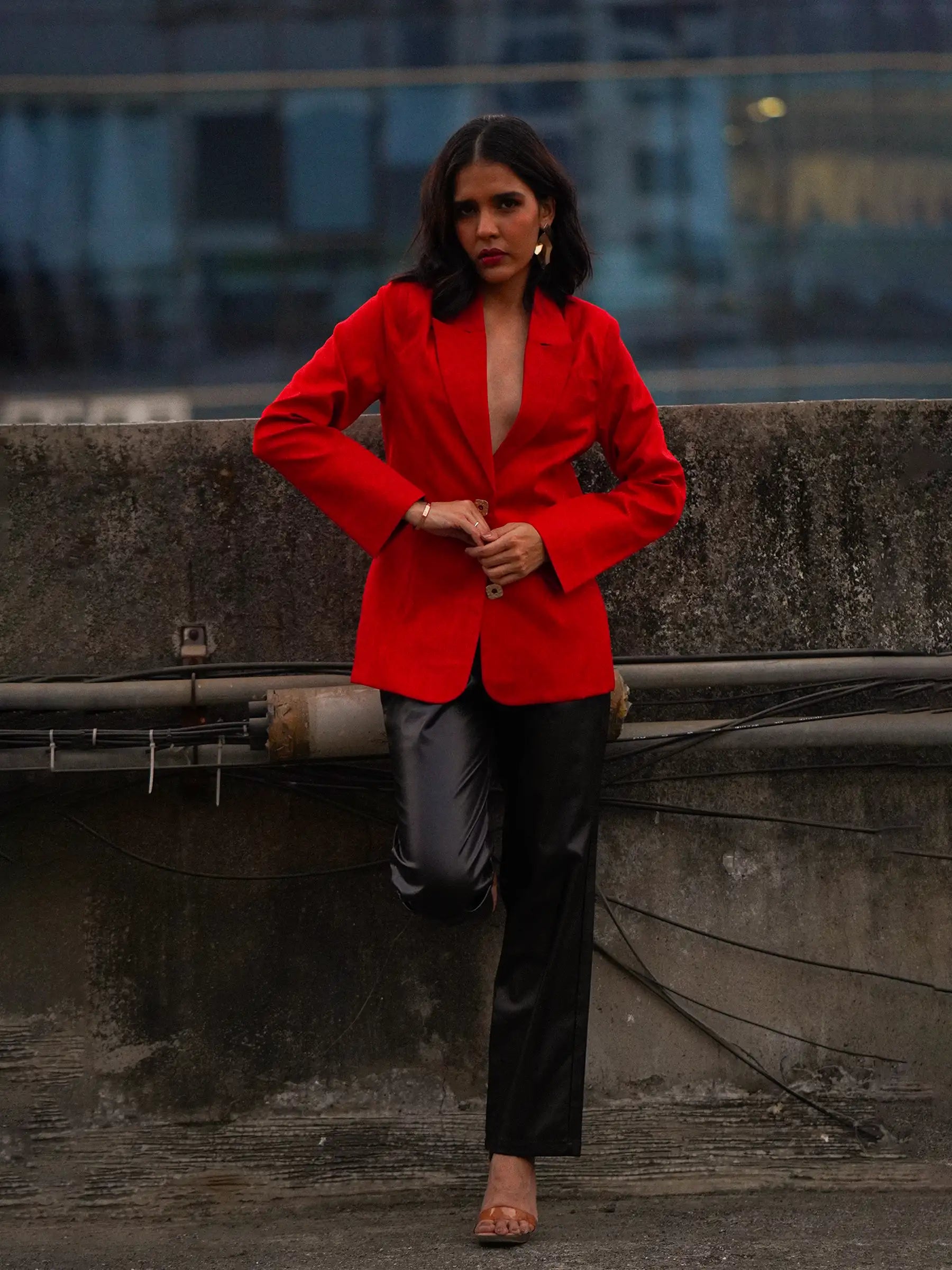 Red Semi Formal Blazer image 6