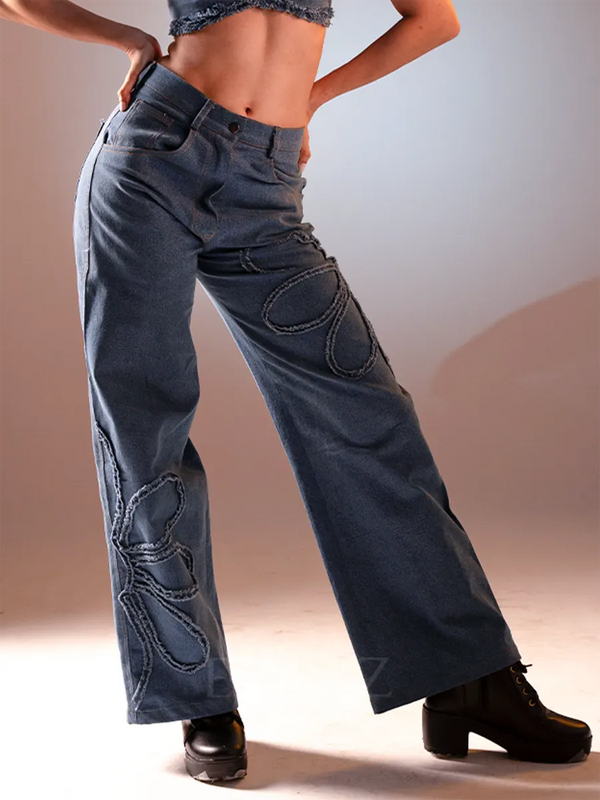 Straight Denim Pants image 0