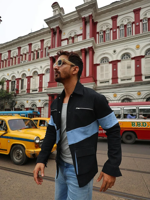 Dual Shade Denim Jacket