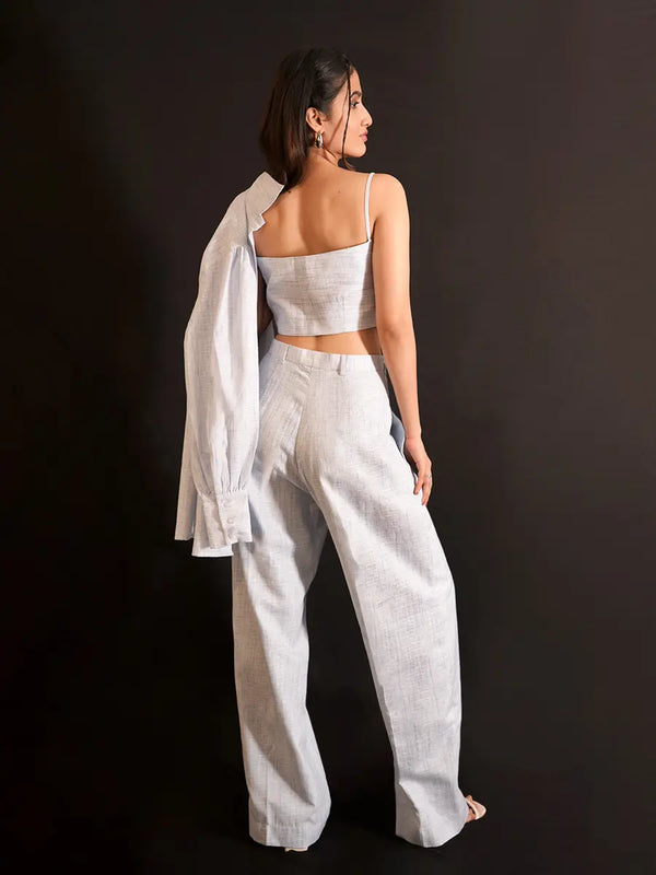 Blue 3-Piece Co-Ord Set