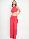 One Shoulder Top with Trouser Coord Set image 0