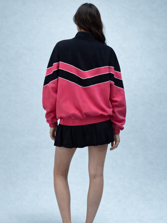 Black & Pink Reversible Jacket