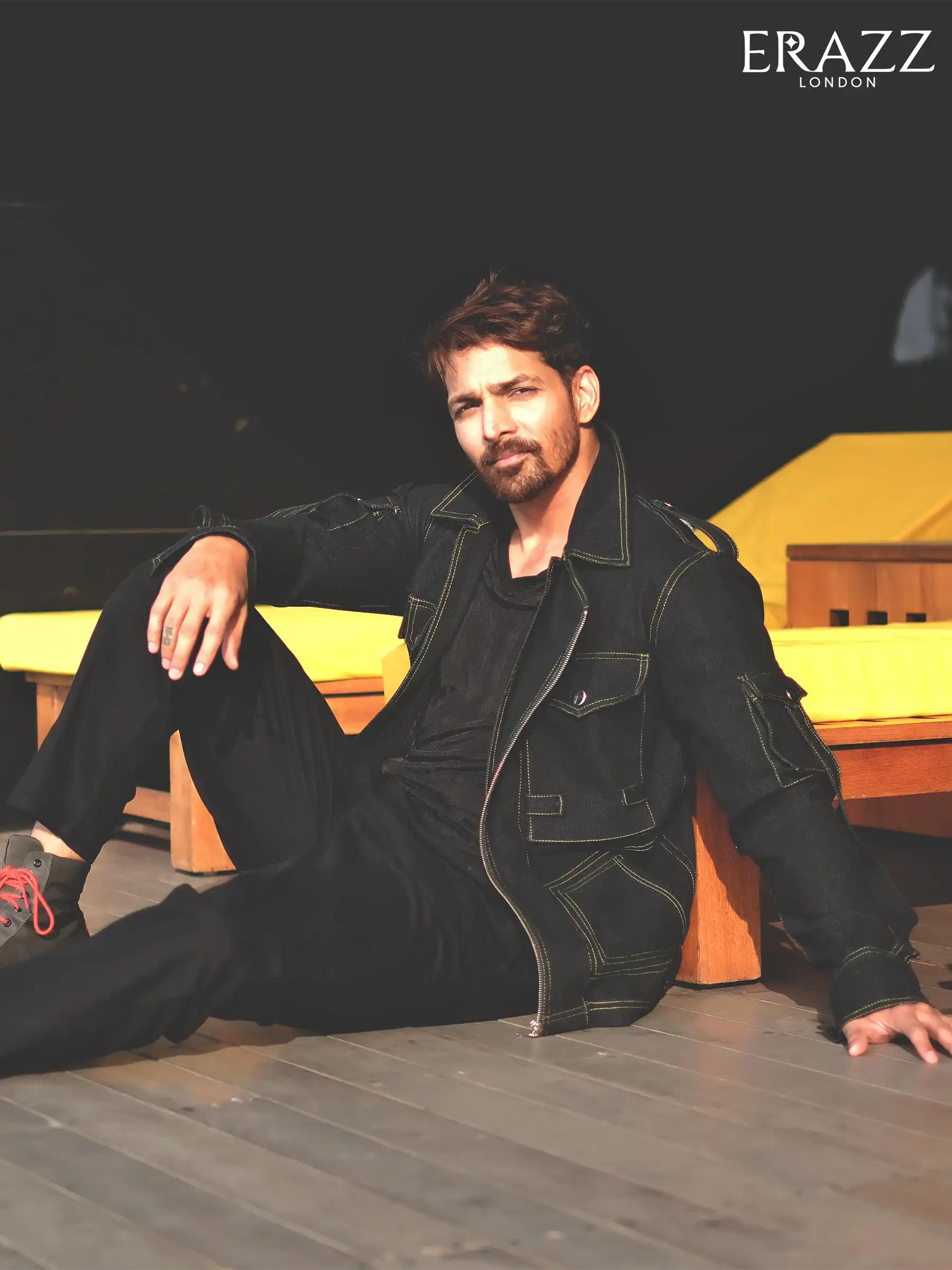 Black Denim Jacket - A Statement Piece image 3