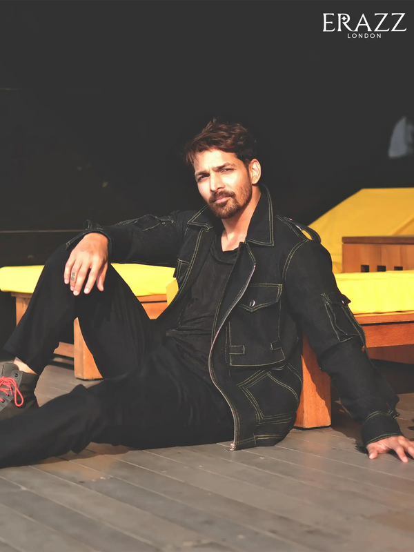 Black Denim Jacket - A Statement Piece