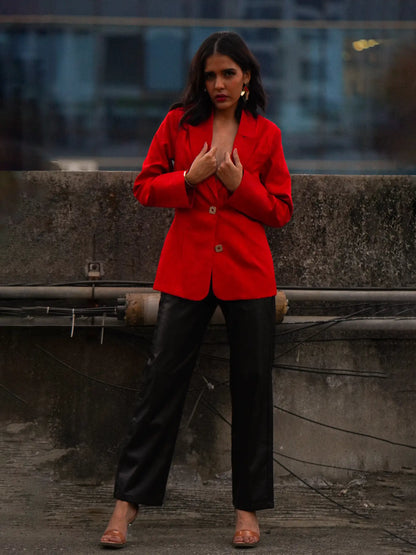 Red Semi Formal Blazer image 7