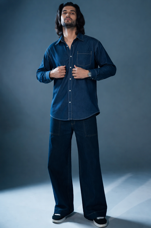 Denim Loose Shirt