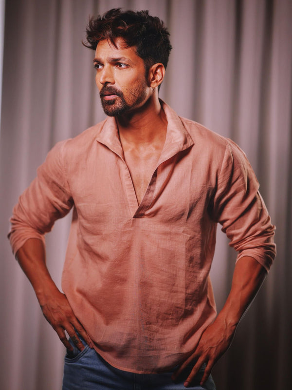Harshvardhan’s Signature mul cotton Shirt