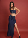 Sculpted Denim Coord with Rebel Cut Out Twist image 0