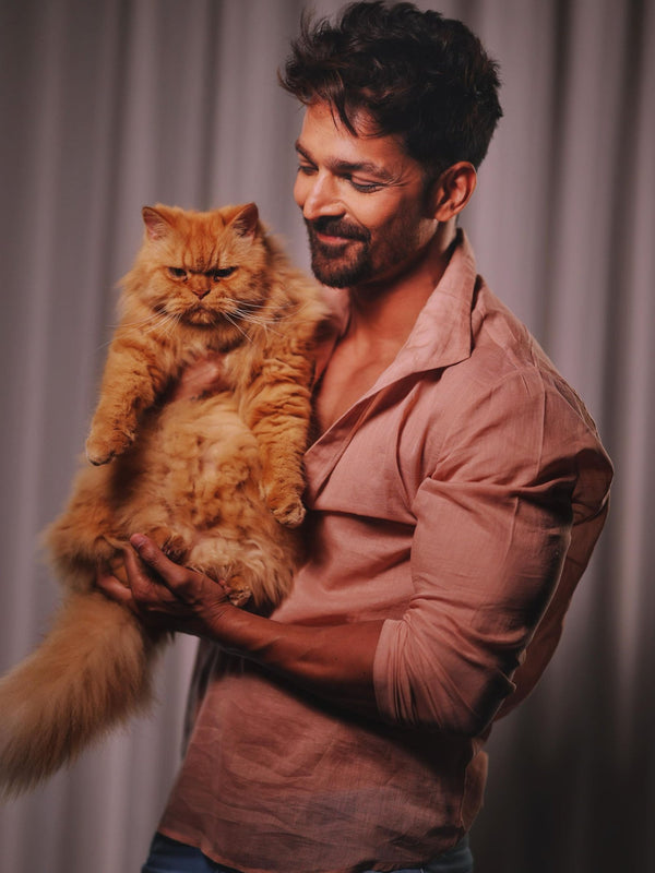 Harshvardhan’s Signature mul cotton Shirt