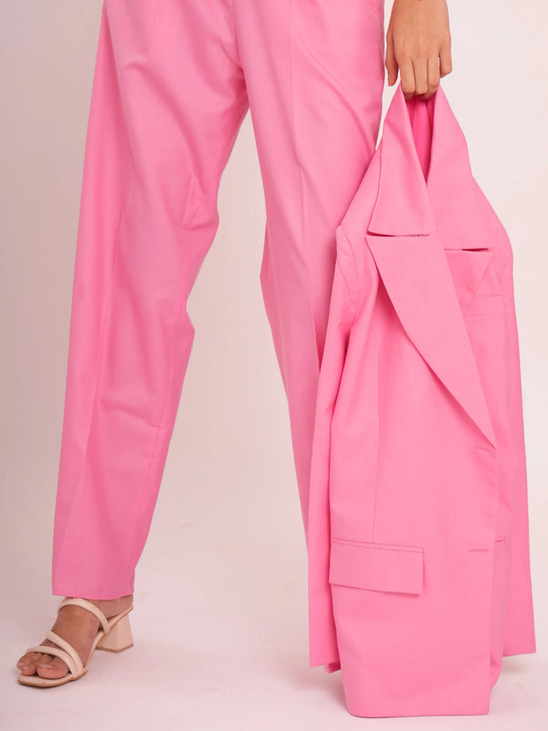 Contemporary Summer Blazer 3Pcs Coord Set