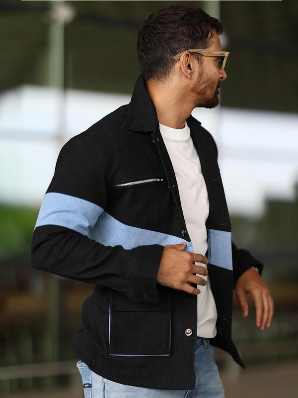 Dual Shade Denim Jacket